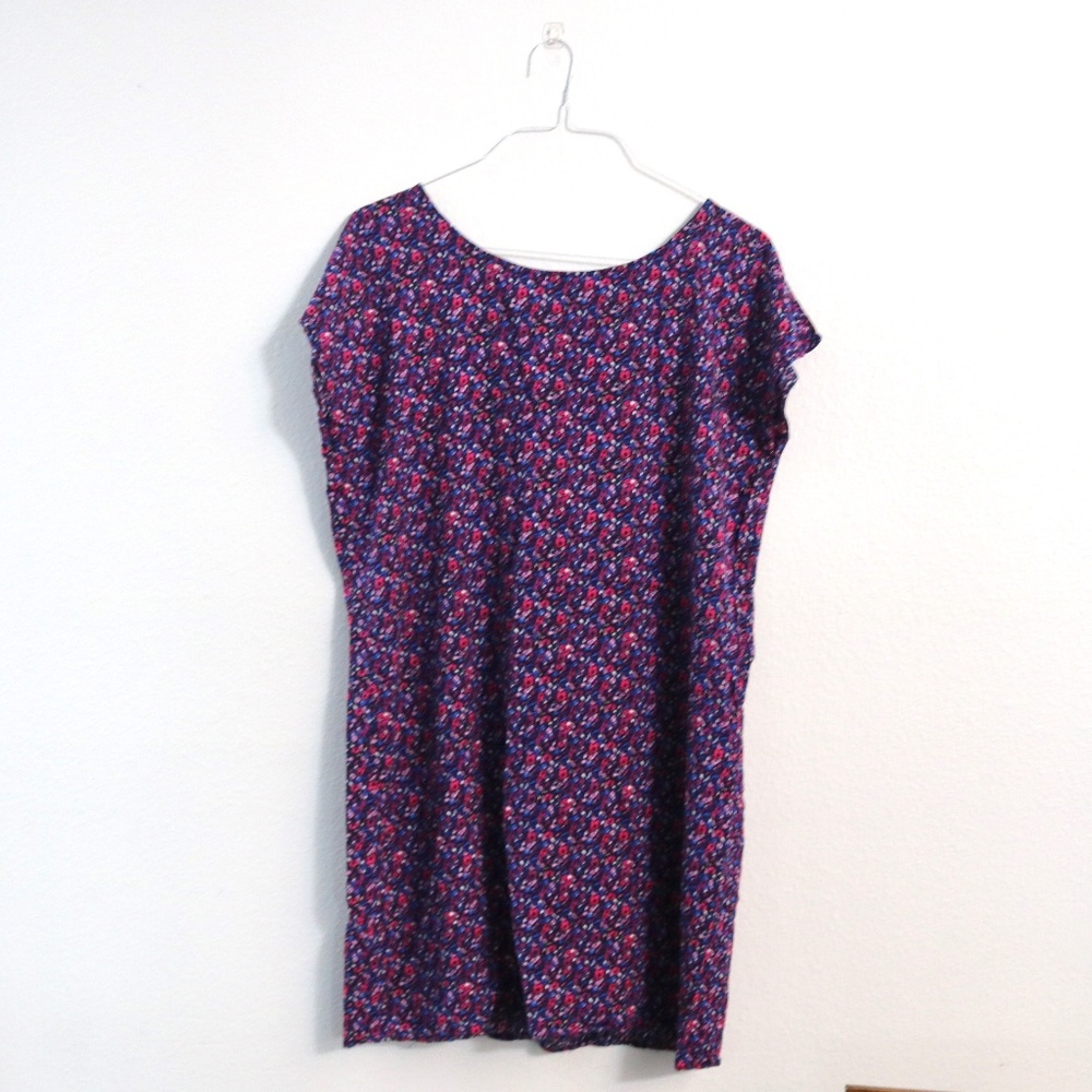 Twiggy London Purple Floral Shift Dress